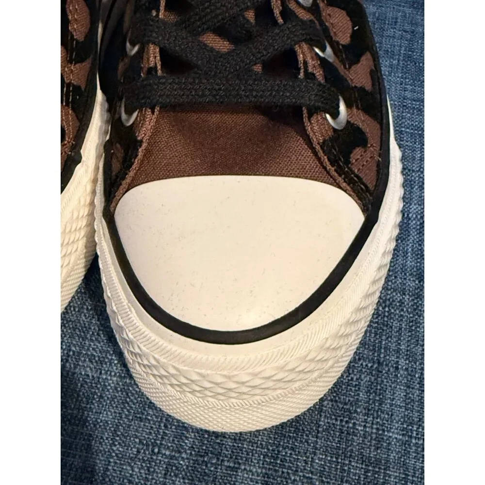 New Converse Chuck Taylor All Lift‎ Platform Leopard Remix A12351C Sz 7 WOB/Tags